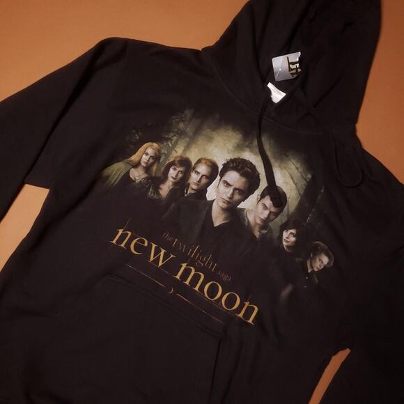Rare Twilight New Moon promo pullover hoodie Size Small - Picture 2 of 4